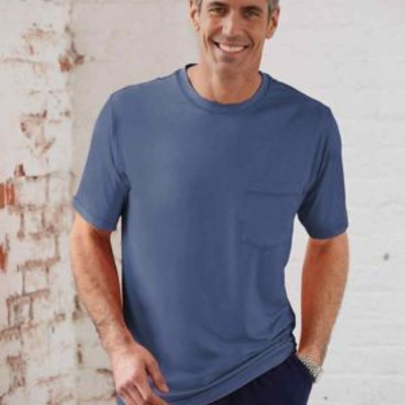 Cool Wicking Performance Crew Neck Tee - Picture 3 of 4